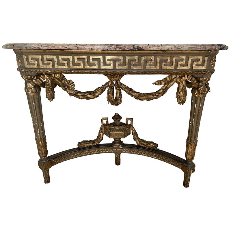 Louis XVI period console table