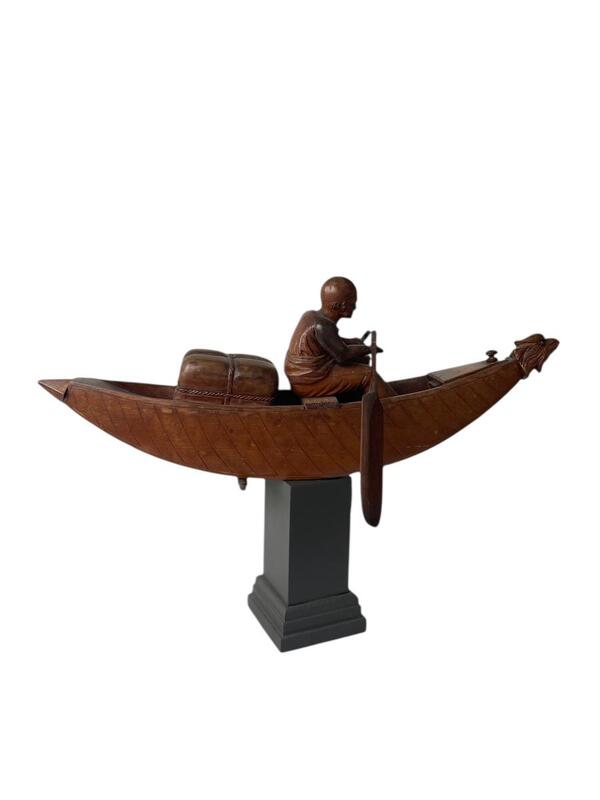 Wooden little boat